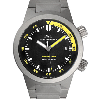 IWC レプリカ アクアタイマー IW353803 ブラック